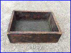 1940sVintage Primitive Handcrafted Wooden Iron Sieve Old Retro Collectibles W509