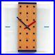 1980s Post Modern / Memphis Vintage Wall Clock Midcentury Retro Kitsch