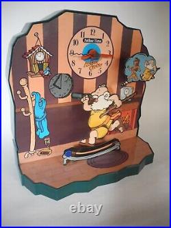 1990s Animated 3D Clock Father Time VTG- Sex Novelty Gift Funny Quirky Naughty