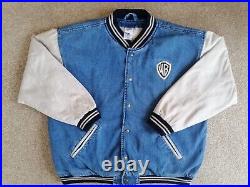 1999 Retro Warner Bros Denim Bomber