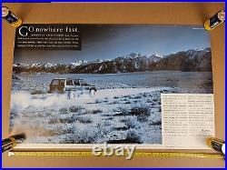 8x Original Jeep Cherokee Advertising Posters Automobilia Car 1990s 90s Retro