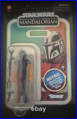 ALL 6 x Star Wars MANDALORIAN 3.75 Prototype Retro Collection Figures FULL SET