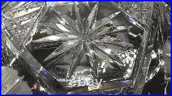 American Brilliant period cut glass large bowl