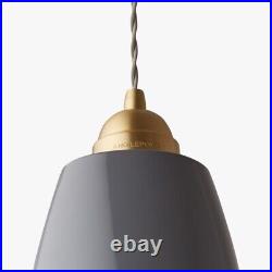 Anglepoise Original 1227 Brass Maxi Pendant Elephant Grey RRP £209