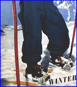 Antique posters circa 1950 MACHATCHEK Philippe (photographer). Winter Sports