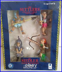 Blue Byte The Settlers Retro Amiga/PC Game Collectible Figurines Rare