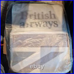 British Airways Vintage Cabin Flight Bag Messenger Shoulder Bag Retro