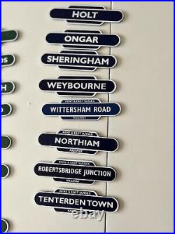 British Railway Stations- Totem Fridge Magnets 44