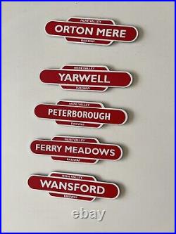 British Railway Stations- Totem Fridge Magnets 44