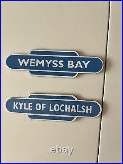 British Railway Stations- Totem Fridge Magnets 44