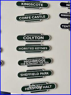 British Railway Stations- Totem Fridge Magnets 44