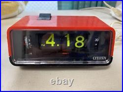 CITIZEN flip clock retro vintage