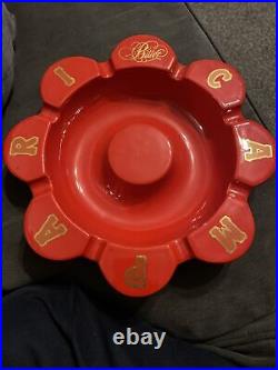 Campari Ashtray Made In Italy Thun Design Milano Ceramic. Retro 1980s VGC