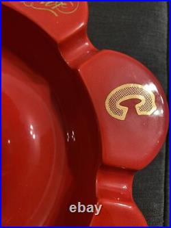 Campari Ashtray Made In Italy Thun Design Milano Ceramic. Retro 1980s VGC