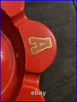 Campari Ashtray Made In Italy Thun Design Milano Ceramic. Retro 1980s VGC