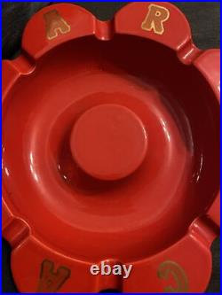 Campari Ashtray Made In Italy Thun Design Milano Ceramic. Retro 1980s VGC