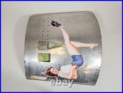 Captain Hat WW2 Nose Art on CRJ200 Aircraft Skin Pin-Up Vintage Retro