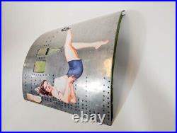 Captain Hat WW2 Nose Art on CRJ200 Aircraft Skin Pin-Up Vintage Retro