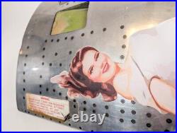 Captain Hat WW2 Nose Art on CRJ200 Aircraft Skin Pin-Up Vintage Retro