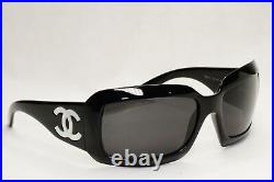 Chanel Sunglasses Mother of Pearl 2006 Vintage Retro Black 5076-H c501/87 120124