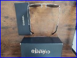 Chanel Sunglasses Retro Mirrored Metal 4232 c. 124/6G 53x21x140 Lagerfeld Design