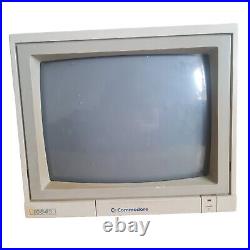 Commodore 1084S Monitor Retro Vintage CRT Working Collection Only