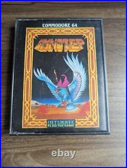 Commodore 64 Imhotep game Retro Gaming Rare Collectible Complete