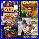 Crash Bandicoot PlayStation PS1 Retro Games Choose Your Game Collection