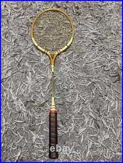 Dunlop Maxply under 5 Wooden Steel Badminton Racket 5 Vintage Retro collectible