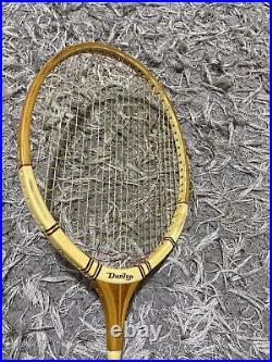 Dunlop Maxply under 5 Wooden Steel Badminton Racket 5 Vintage Retro collectible