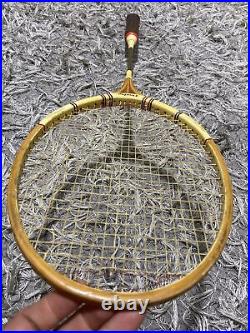 Dunlop Maxply under 5 Wooden Steel Badminton Racket 5 Vintage Retro collectible