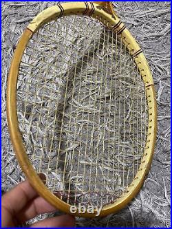 Dunlop Maxply under 5 Wooden Steel Badminton Racket 5 Vintage Retro collectible