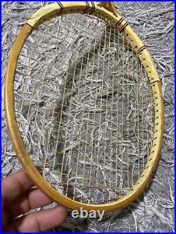 Dunlop Maxply under 5 Wooden Steel Badminton Racket 5 Vintage Retro collectible