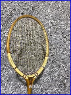 Dunlop Maxply under 5 Wooden Steel Badminton Racket 5 Vintage Retro collectible