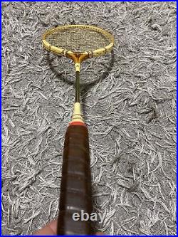 Dunlop Maxply under 5 Wooden Steel Badminton Racket 5 Vintage Retro collectible