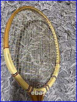 Dunlop Maxply under 5 Wooden Steel Badminton Racket 5 Vintage Retro collectible