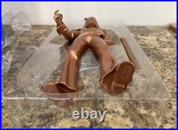 Evel Fett Bronze Metallic Sculpture Art Toy by Retro Outlaw