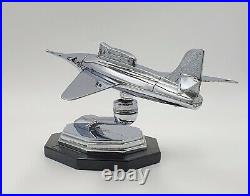 Fabulous 1950s Chrome Jet Aeroplane Desk Lighter Airplane lighter Very retro