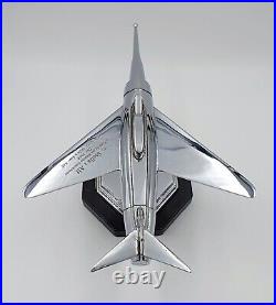 Fabulous 1950s Chrome Jet Aeroplane Desk Lighter Airplane lighter Very retro