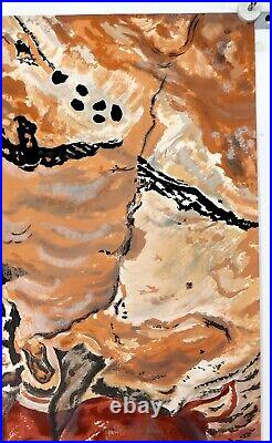 France Dordogne. Prehistoric Cave Paintings at Lascaux. Mourlot printer