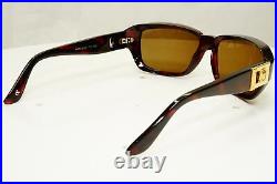 Gianni Versace 1996 Mens Vintage Brown Gold Medusa Sunglasses MOD 412/A COL 900