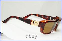 Gianni Versace 1996 Sunglasses Vintage Gold Brown Retro MOD 412/A COL 900 151222