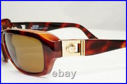 Gianni Versace 1996 Sunglasses Vintage Gold Brown Retro MOD 412/A COL 900 151222