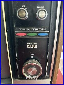 Gorgeously Vintage Sony Trinitron Colour Tv Receiver KV1320UB RETRO GAMING Works