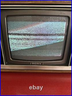 Gorgeously Vintage Sony Trinitron Colour Tv Receiver KV1320UB RETRO GAMING Works