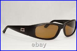 Gucci Sunglasses 1998 Vintage Dark Brown Wrap Retro GG 1178/S 8VC 130224