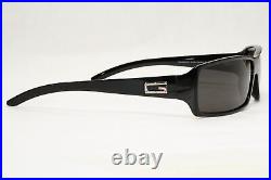 Gucci Sunglasses 1999 Vintage Black Rectangle Wrap Retro GG 2515/S 584 191223