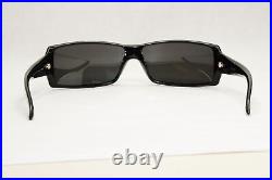 Gucci Sunglasses 1999 Vintage Black Rectangle Wrap Retro GG 2515/S 584 191223