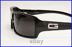 Gucci Sunglasses 1999 Vintage Black Rectangle Wrap Retro GG 2515/S 584 191223