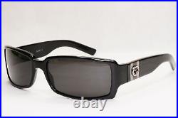 Gucci Sunglasses 2006 Vintage Black Rectangle Square Retro GG 2564/S Z8P 131223